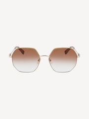Longchamp Gold Sunglasses - Image 2 of 6
