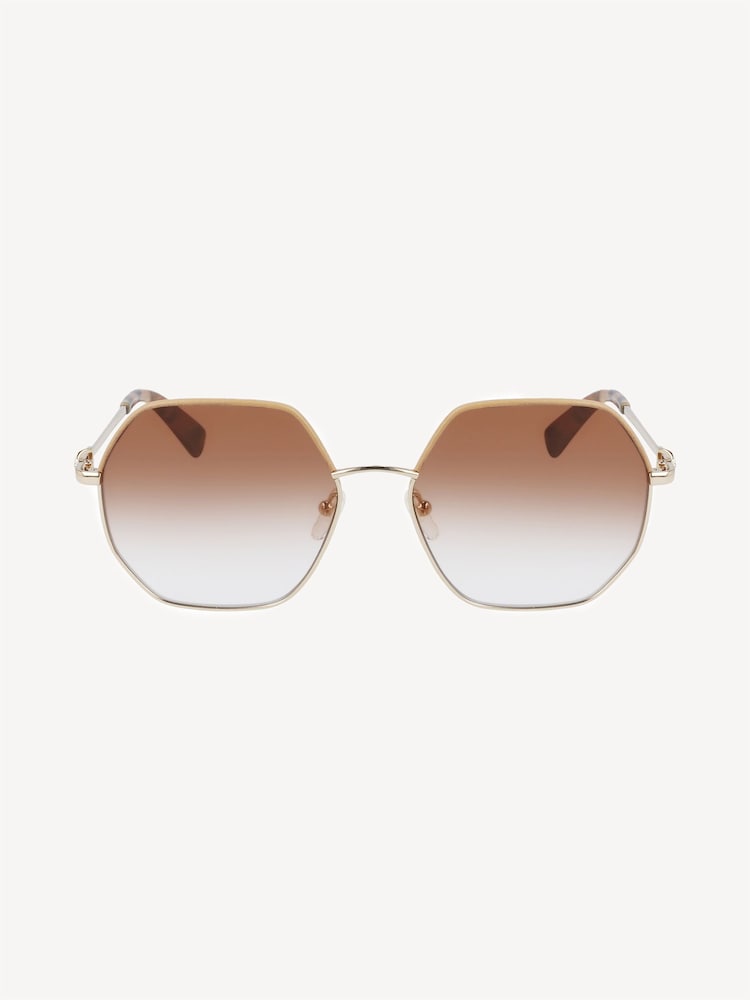 Longchamp Gold Sunglasses - Image 2 of 6
