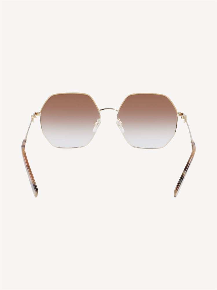 Longchamp Gold Sunglasses - Image 6 of 6