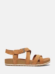 Timberland Brown Malibu Waves Ankle Sandals - Image 1 of 5