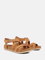 Timberland Brown Malibu Waves Ankle Sandals - Image 2 of 5