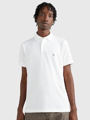 Tommy Hilfiger White 1985 Regular Fit Polo Shirt - Image 1 of 7