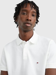 Tommy Hilfiger White 1985 Regular Fit Polo Shirt - Image 3 of 7