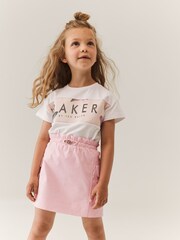 Baker by Ted Baker Pink Cargo Skirt - Image 2 of 11