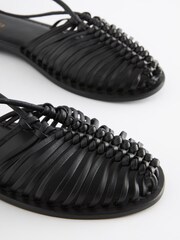 črna - Oviti čevlji z nizkimi čevlji Forever Comfort Huarache - Slika 4 iz 4