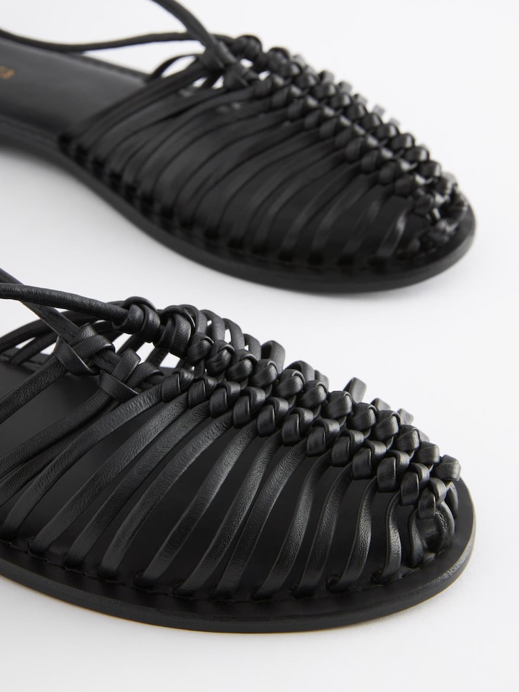 črna - Oviti čevlji z nizkimi čevlji Forever Comfort Huarache - Slika 4 iz 4