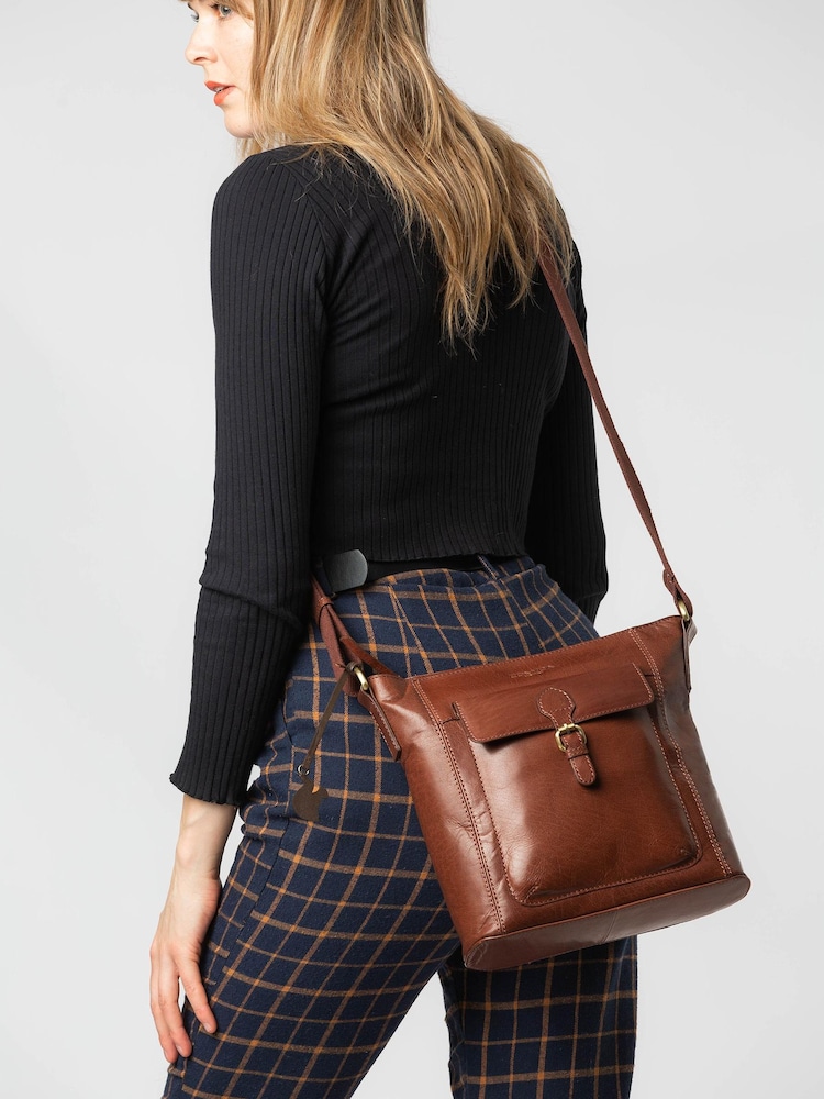 Conkca London Vonda Leather Cross Body Bag - Image 5 of 5