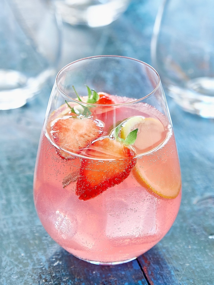 Judge 4 Pack Clear Crystalline 400ml Stemless Wine Glasses - Image 1 of 3