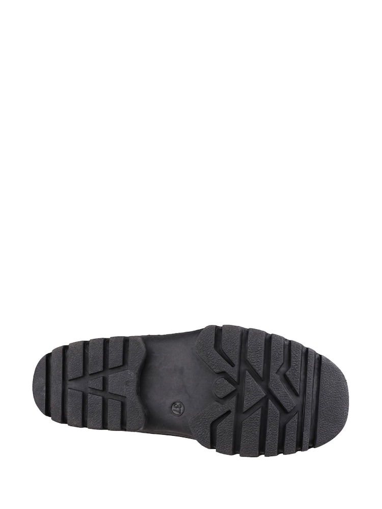 Cotswolds Chase Touch Fastening Zip-Up Snow Black Boots - Image 5 of 5