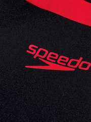 Speedo Black/Red Womens Panel Legsuit - Image 13 of 13