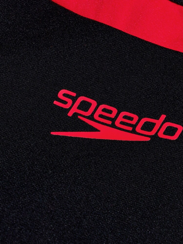 Speedo Black/Red Womens Panel Legsuit - Image 13 of 13