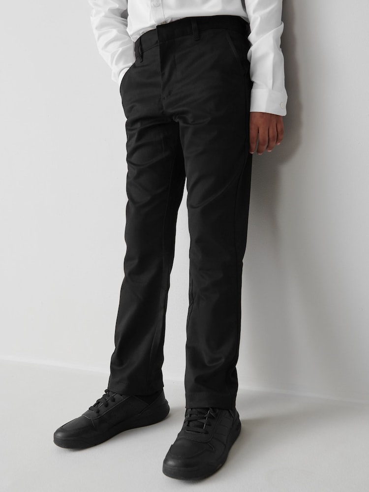 Clarks Black Regular Fit School Trousers - Image 2 of 8