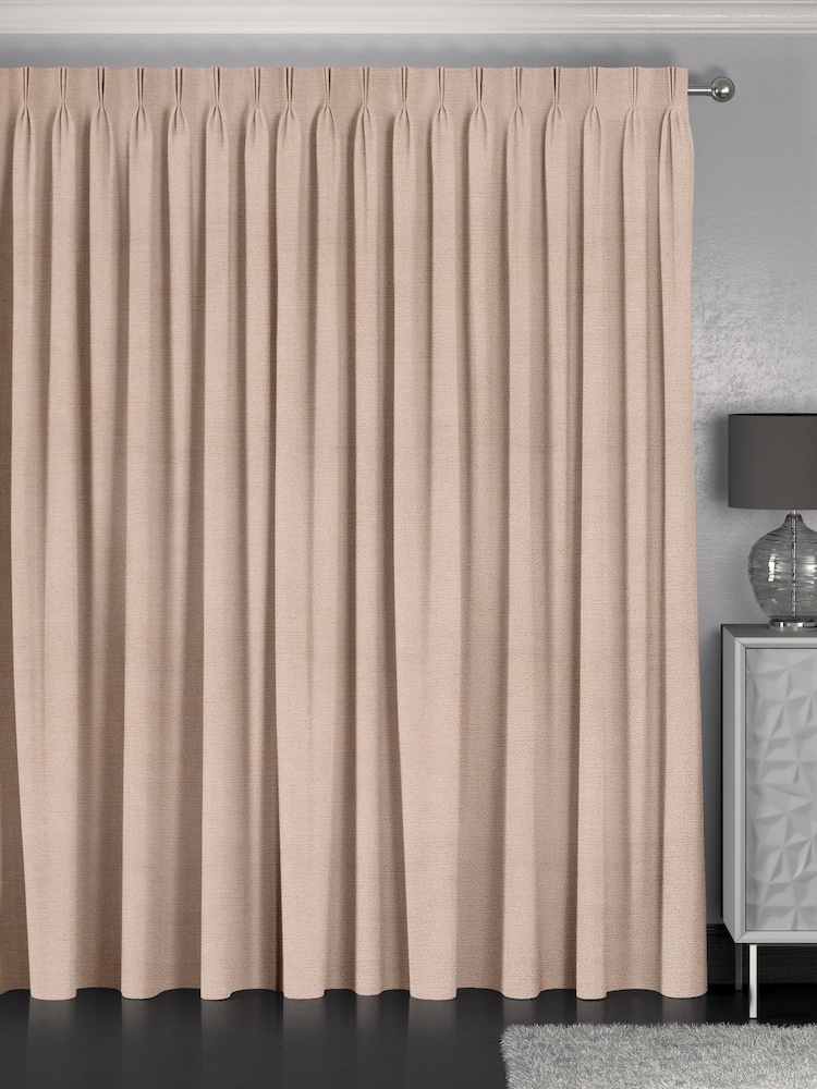 Nude Pink Abbott Made To Measure Curtains - Image 2 of 6 Nude Pink Abbott Made To Measure Curtains - Image 2 of 6