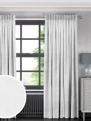 Frost White Paso Made To Measure Curtains - Image 1 of 9