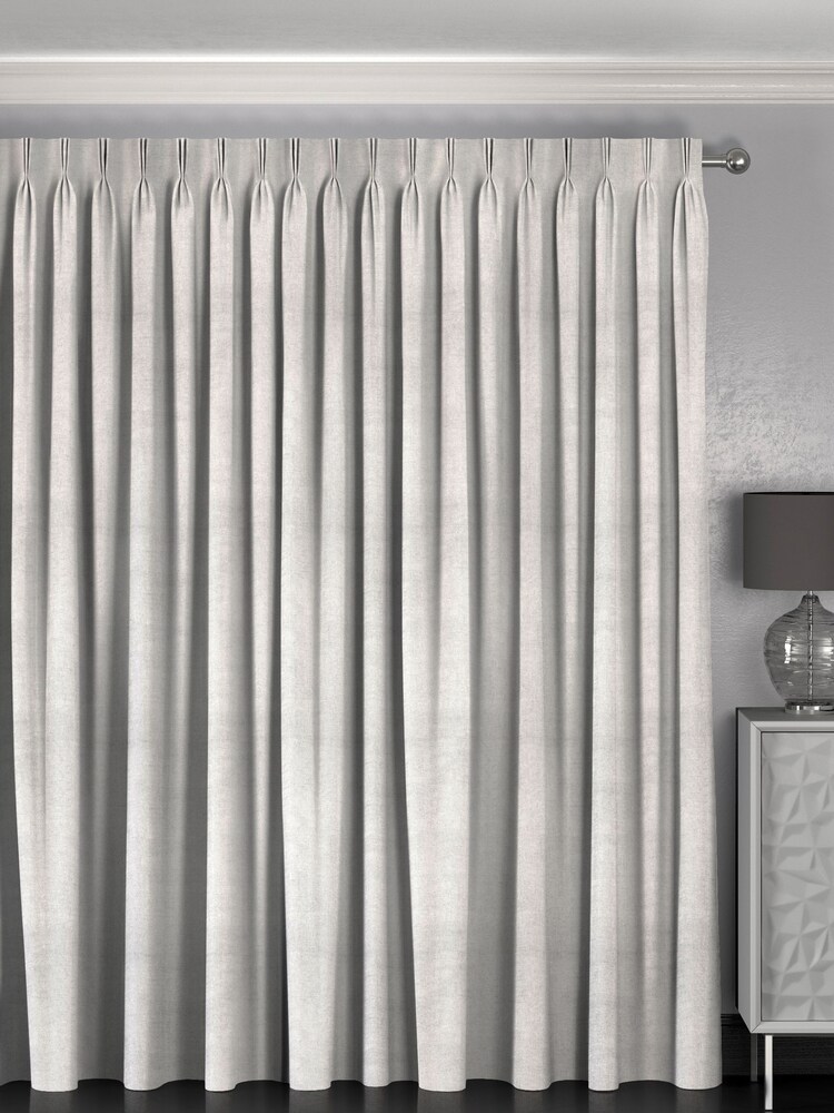 Frost White Paso Made To Measure Curtains - Image 2 of 9