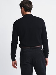 Aubin Thorne Knitted Polo Shirt - Image 2 of 5