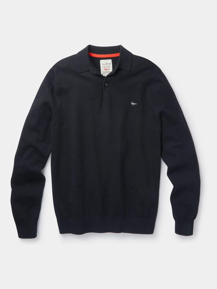 Aubin Thorne Knitted Polo Shirt - Image 5 of 5