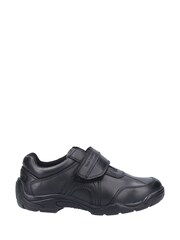 Hush Puppies Senior School Arlo Black Shoes - Image 1 of 4