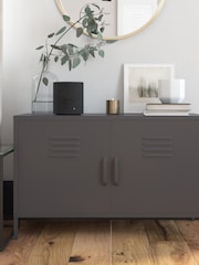 Dorel Home Grey Europe Bradford 2 Door Metal Accent Cabinet - Image 1 of 4
