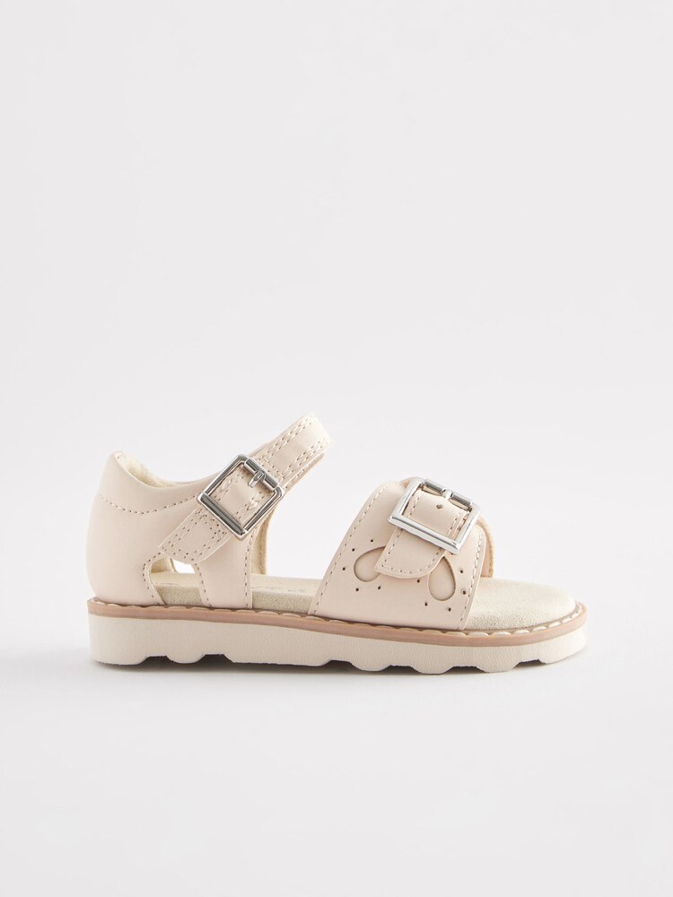 Bone White Closed Back Sandals - Image 2 of 5 Bone White Closed Back Sandals - Image 2 of 5