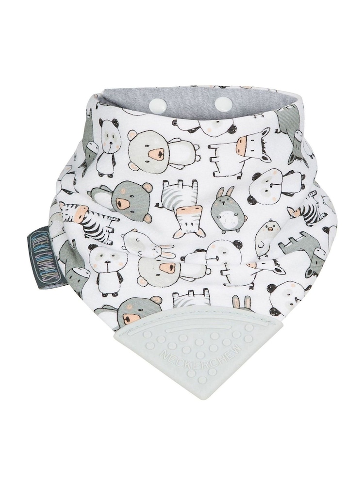 Cheeky Chompers Baby Teething Dribble 100% Cotton Bibs 3 Pack - Image 7 of 9