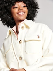 U.S. Polo Assn. Womens Overshirt Coat - Image 3 of 5