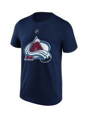 Fanatics Blue Colorado Avalanche Name & Number Graphic 100% Cotton T-Shirt - Image 2 of 3