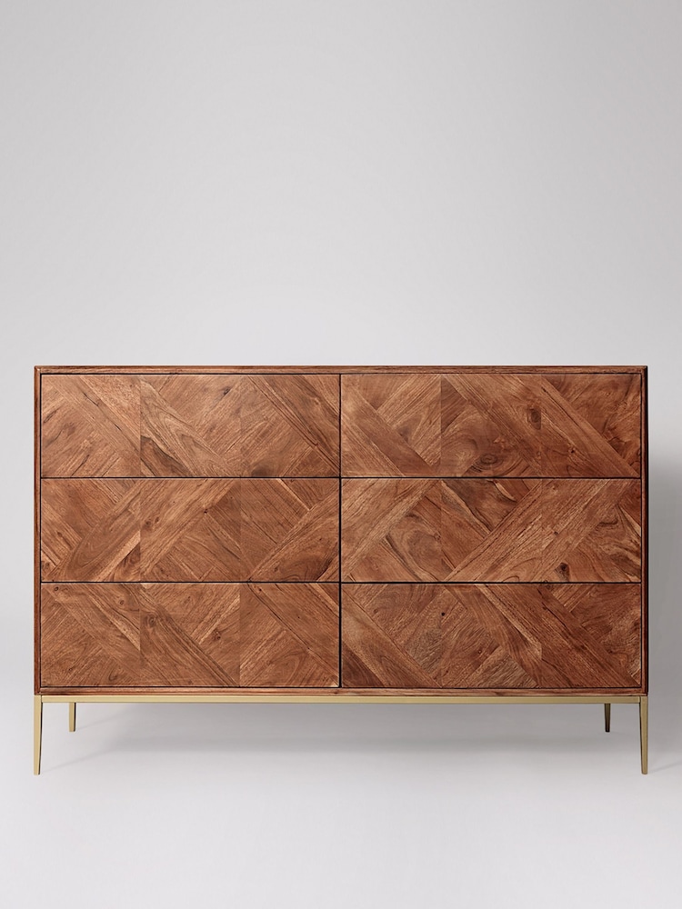 Swoon Brown Norrebro Chest of Drawers - Image 2 of 6