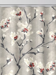 Red Burley Made To Measure 100% Cotton Curtains - Image 8 of 9