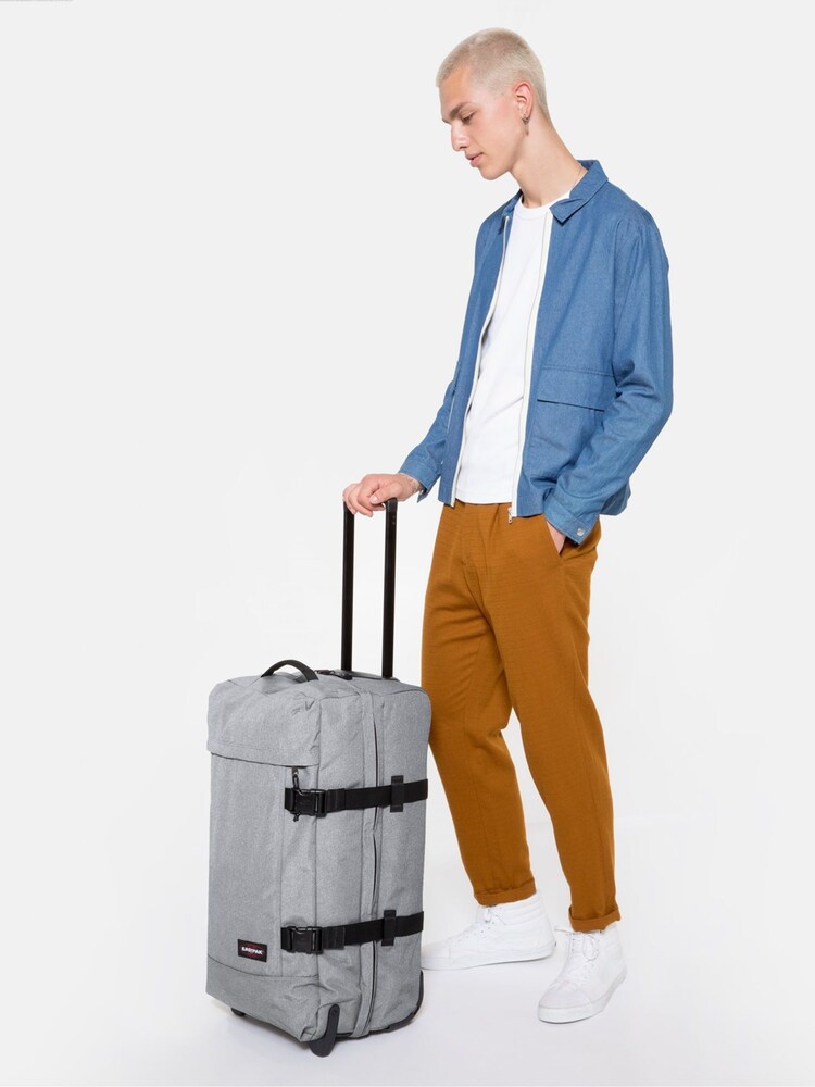 Eastpak Medium Grey Tranverz Trolley Suitcase - Image 8 of 8 Eastpak Medium Grey Tranverz Trolley Suitcase - Image 8 of 8