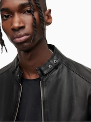 Allsaints Кора кожаная куртка - Image 4 of 10