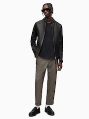 Allsaints Кора кожаная куртка - Image 5 of 10