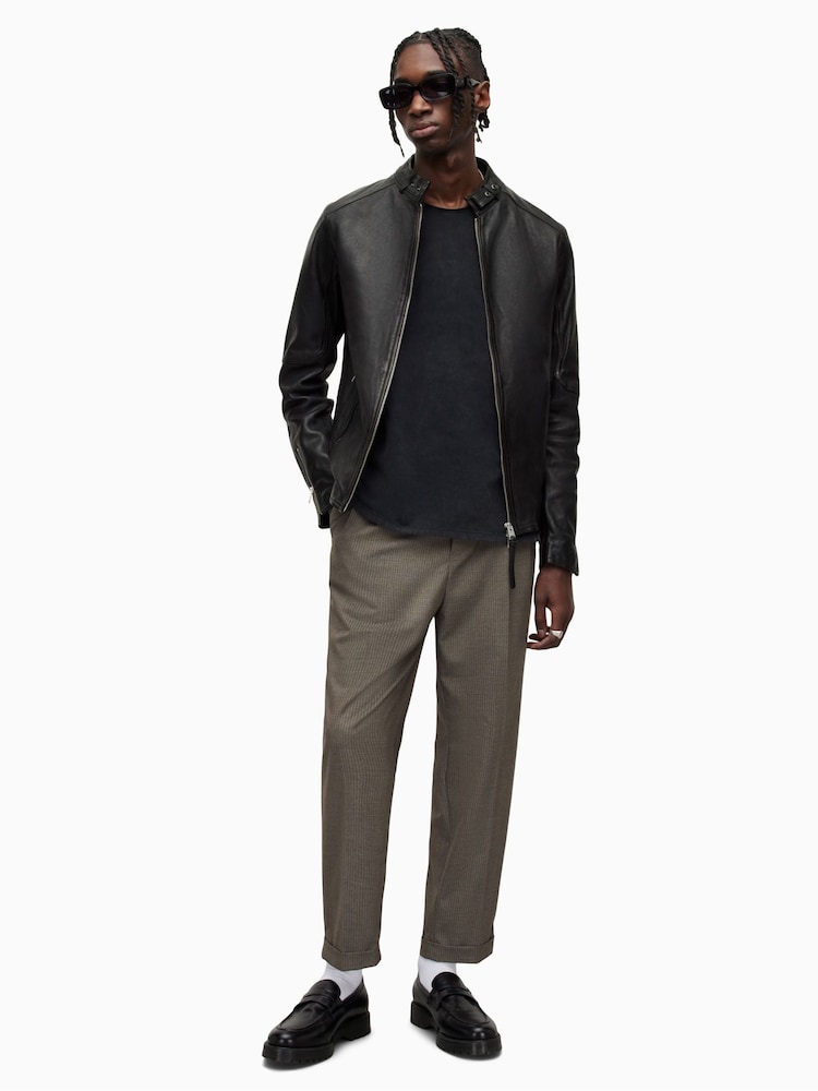 Allsaints Cora шкіряна куртка - Image 5 of 10