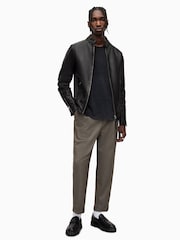 Allsaints Кора кожаная куртка - Image 6 of 10