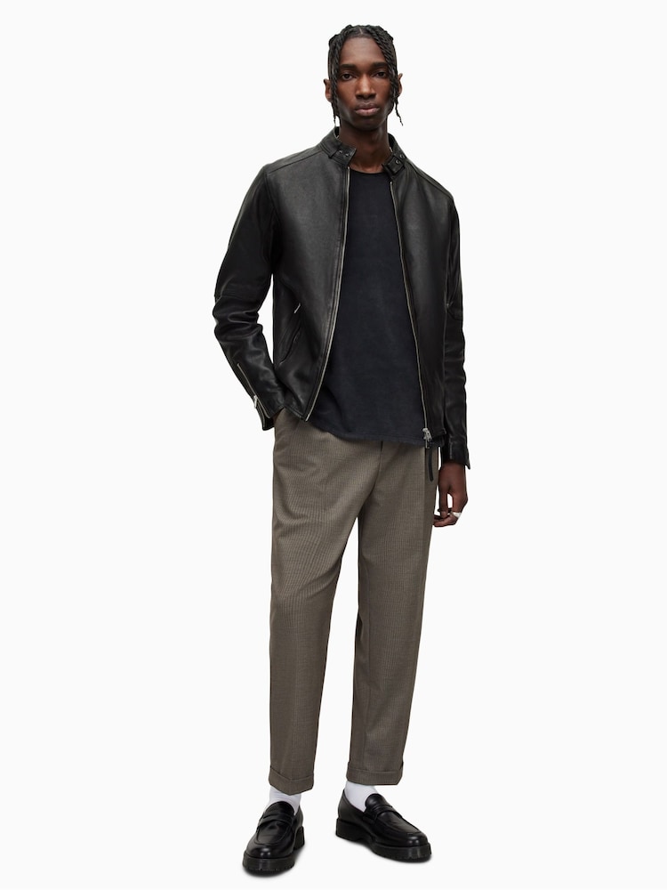 Allsaints Cora шкіряна куртка - Image 6 of 10