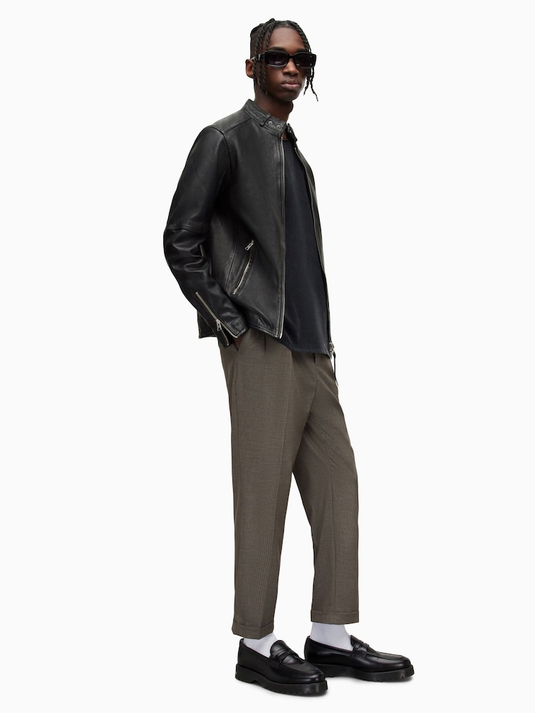 Allsaints Cora шкіряна куртка - Image 8 of 10