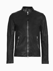 Allsaints Кора кожаная куртка - Image 10 of 10