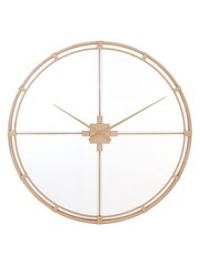 Fifty Five South Gold Finish Metal Frame Wall Clock - Image 2 of 4