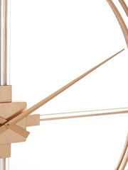Fifty Five South Gold Finish Metal Frame Wall Clock - Image 4 of 4