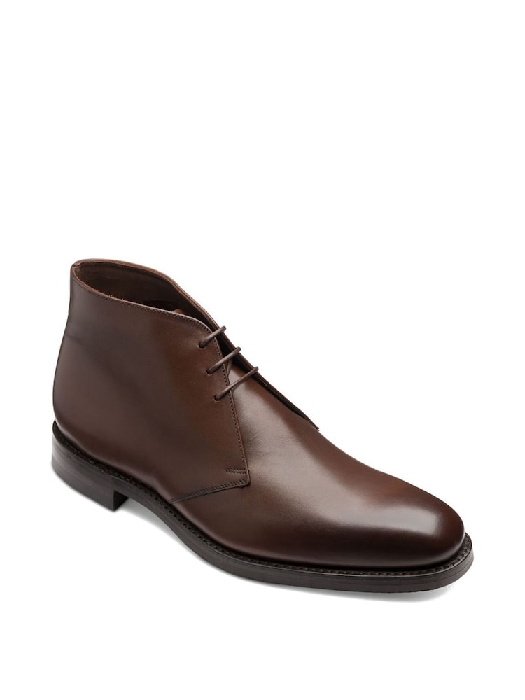 Loake Pimlico Brown Calf Leather Chukka Boots - Image 2 of 3 Loake Pimlico Brown Calf Leather Chukka Boots - Image 2 of 3