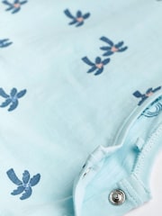 Blue Palm Baby Rompers 3 Pack - Image 5 of 6