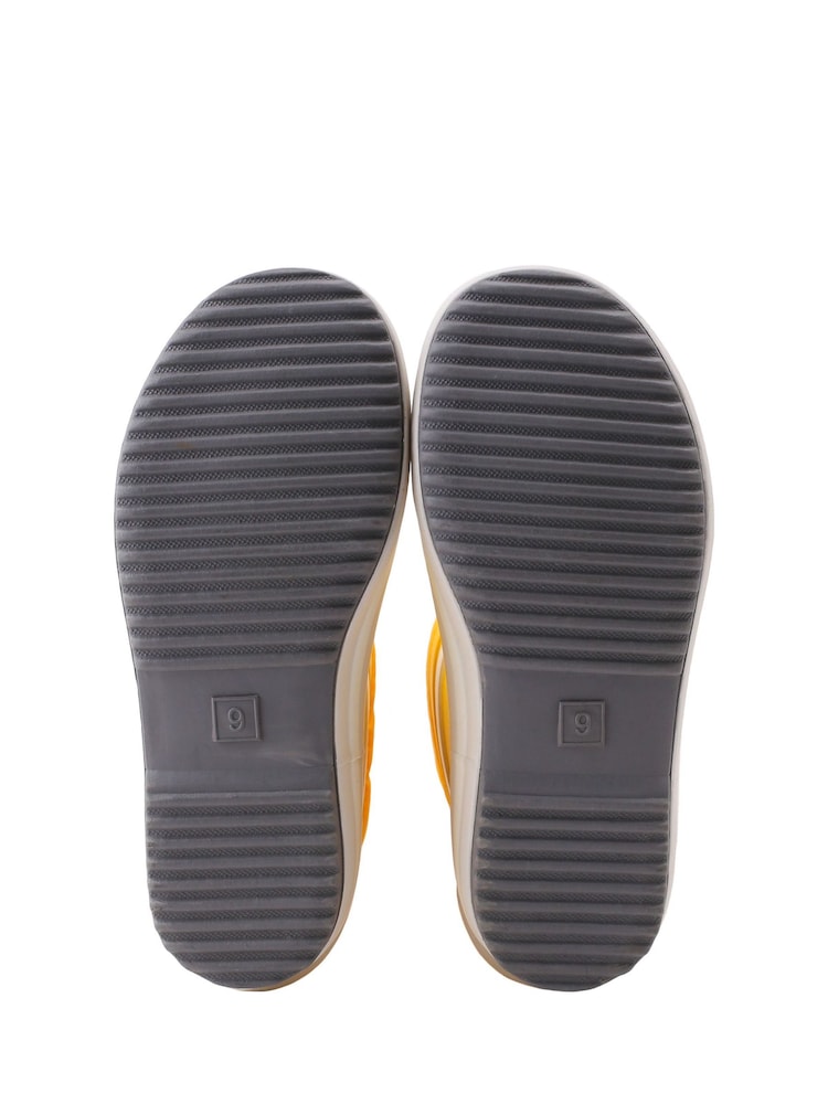 Start-Rite Big Yellow Puddle Tie Top Cosy Wellies - Image 5 of 5