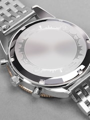 Accurist Dive Mens Silver Tone Stainless Steel Bracelet Chronograph Watch - Image 2 of 6