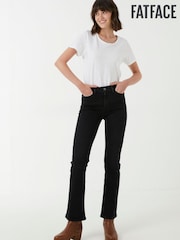 FatFace Brooke Bootcut Black Jeans - Image 1 of 3