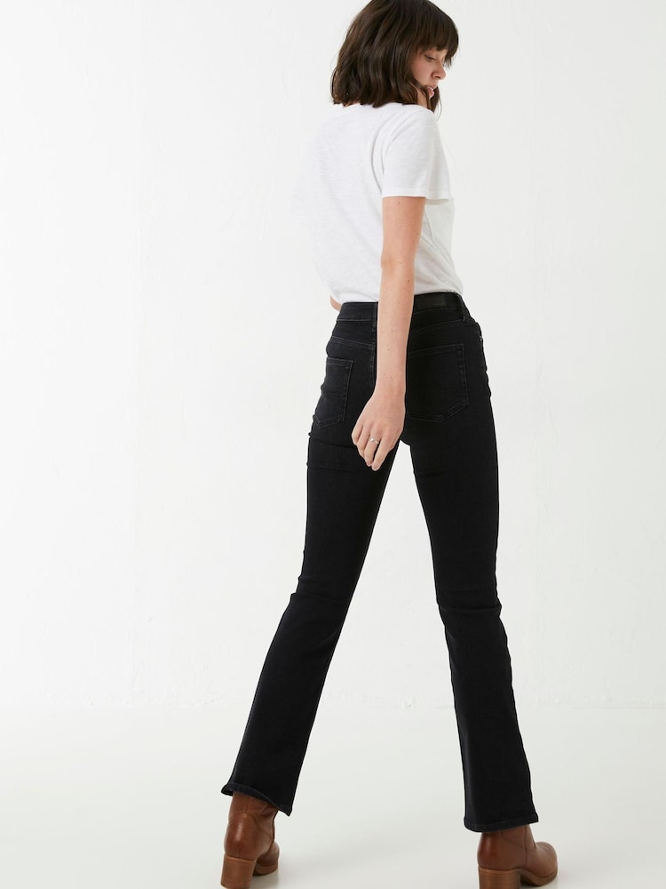 FatFace Brooke Bootcut Black Jeans - Image 2 of 3