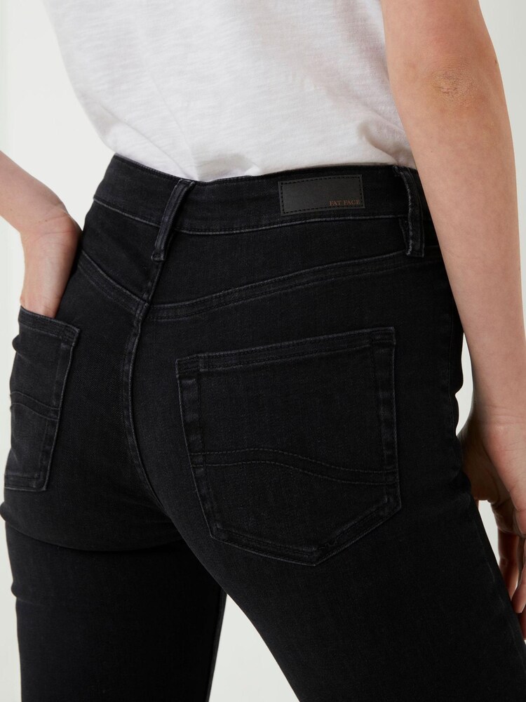 FatFace Brooke Bootcut Black Jeans - Image 3 of 3