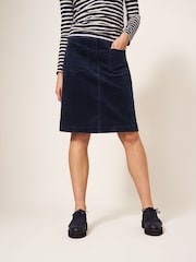 Moder denim - White Stuff Melody Organic rebrasti žametna krila - Slika 5 iz 10