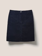 Moder denim - White Stuff Melody Organic rebrasti žametna krila - Slika 8 iz 10