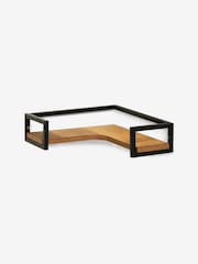 Dark Bronx Corner Wall Shelf - Image 3 of 5