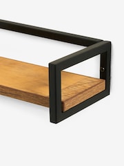 Dark Bronx Corner Wall Shelf - Image 5 of 5